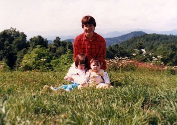 my ma, sis and my '80s bob